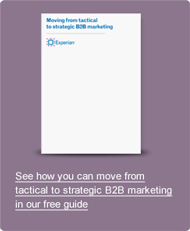 Moving from tactical to strategic B2B marketing