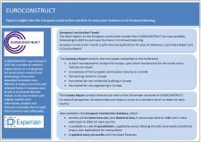 Euroconstruct factsheet