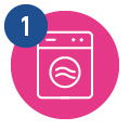 Washing machine icon